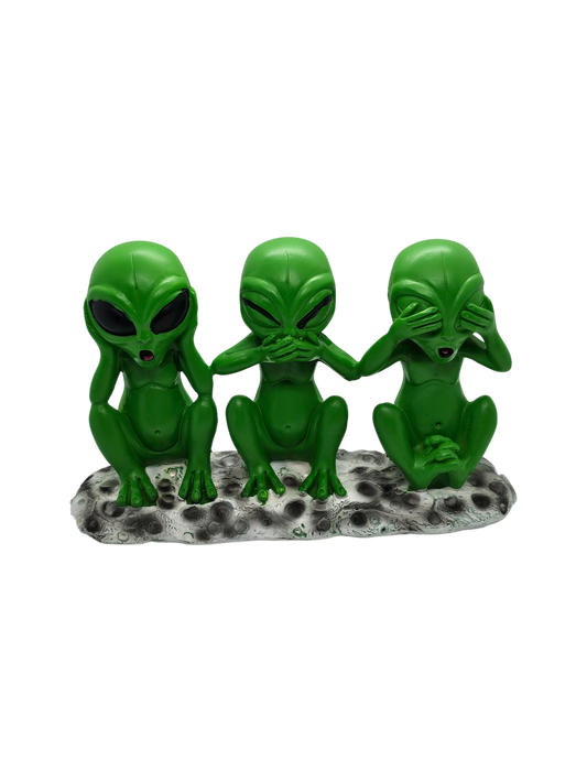 3 Wise Aliens Novelty Item New Arrival
