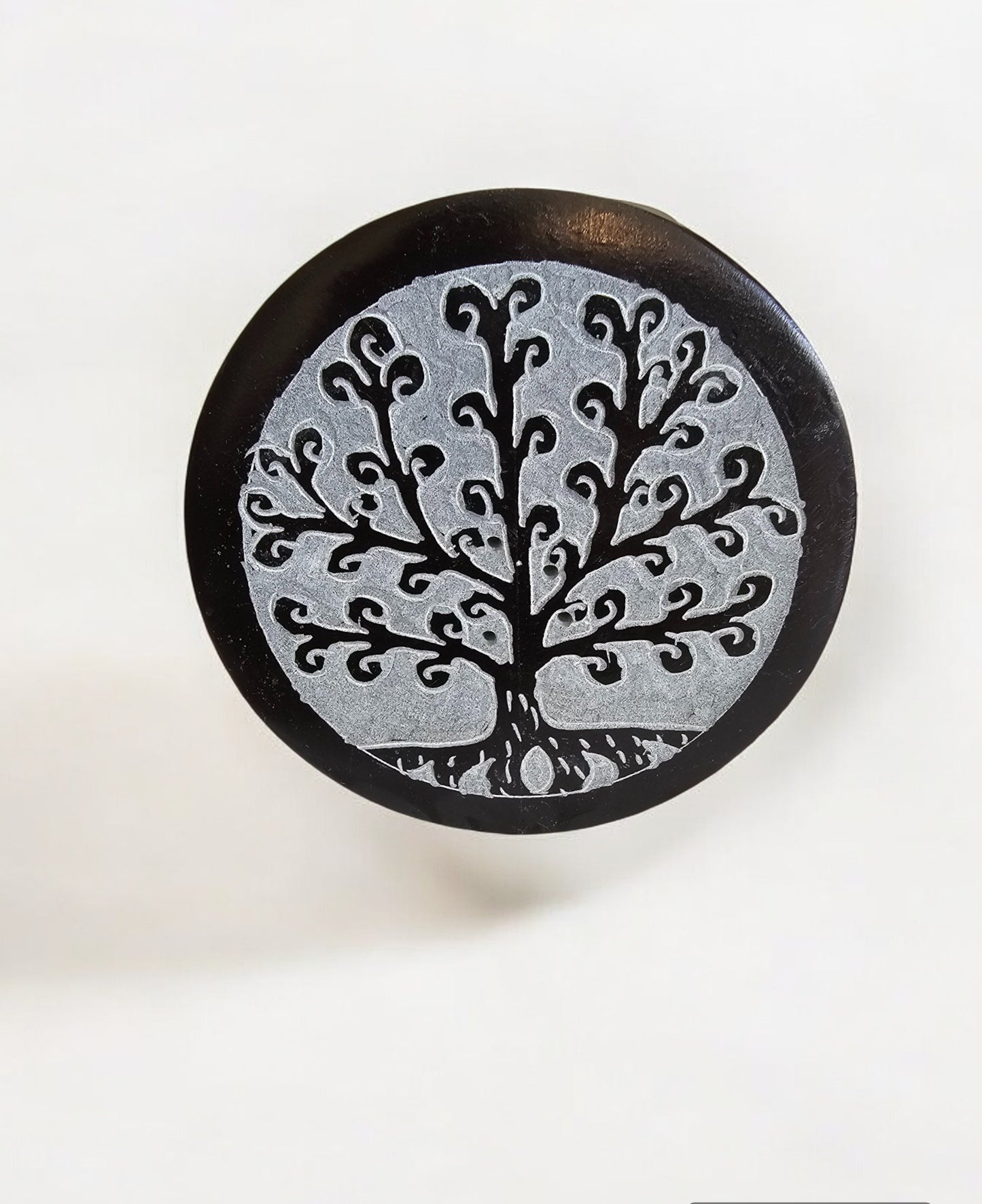 Sale Incense Holder Tree of Life Upright made of Soapstone