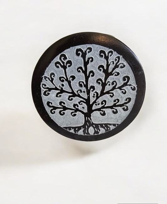 Sale Incense Holder Tree of Life Upright made of Soapstone