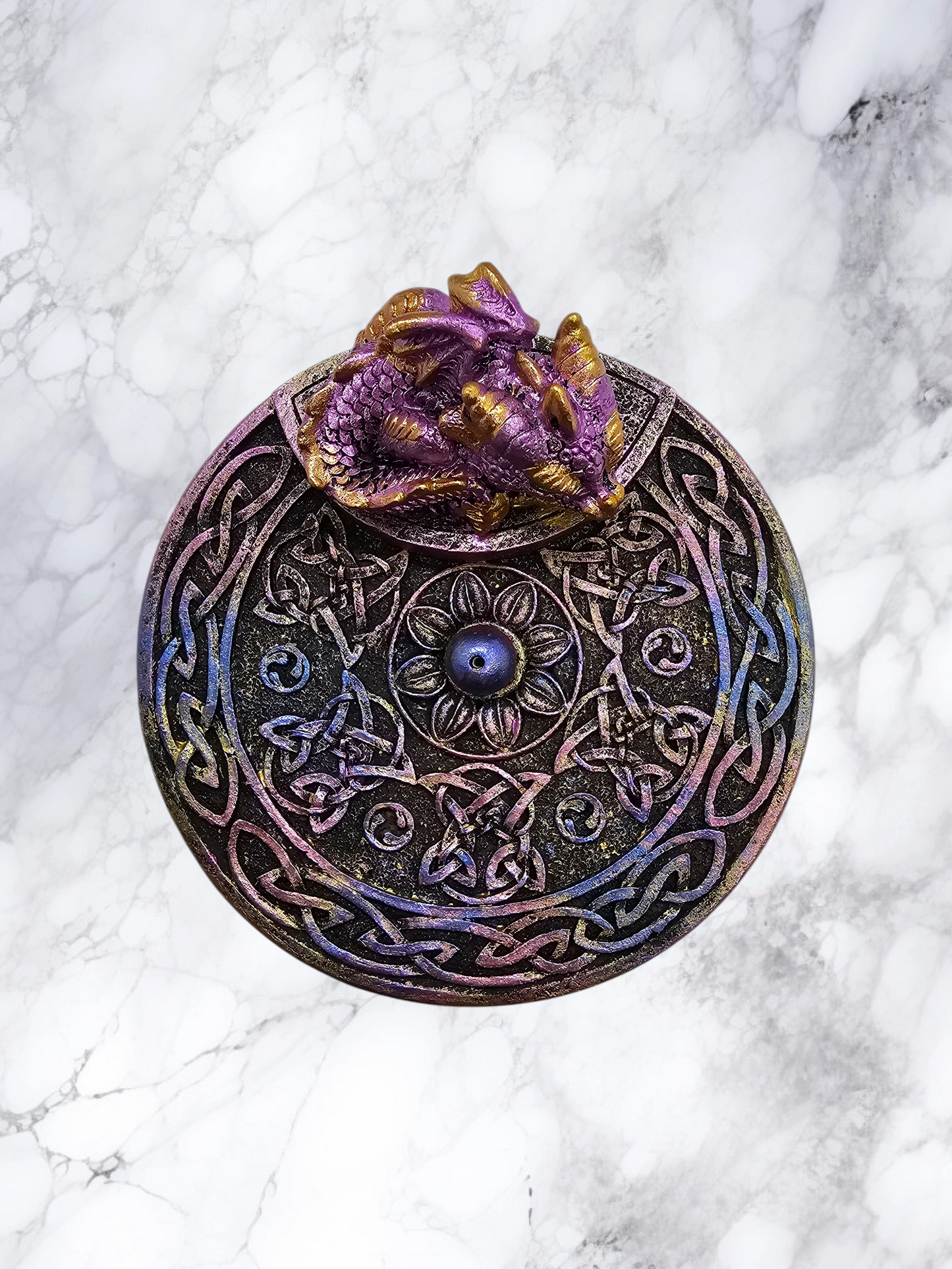 Purple Dragon Ash Catcher - Back in Stock