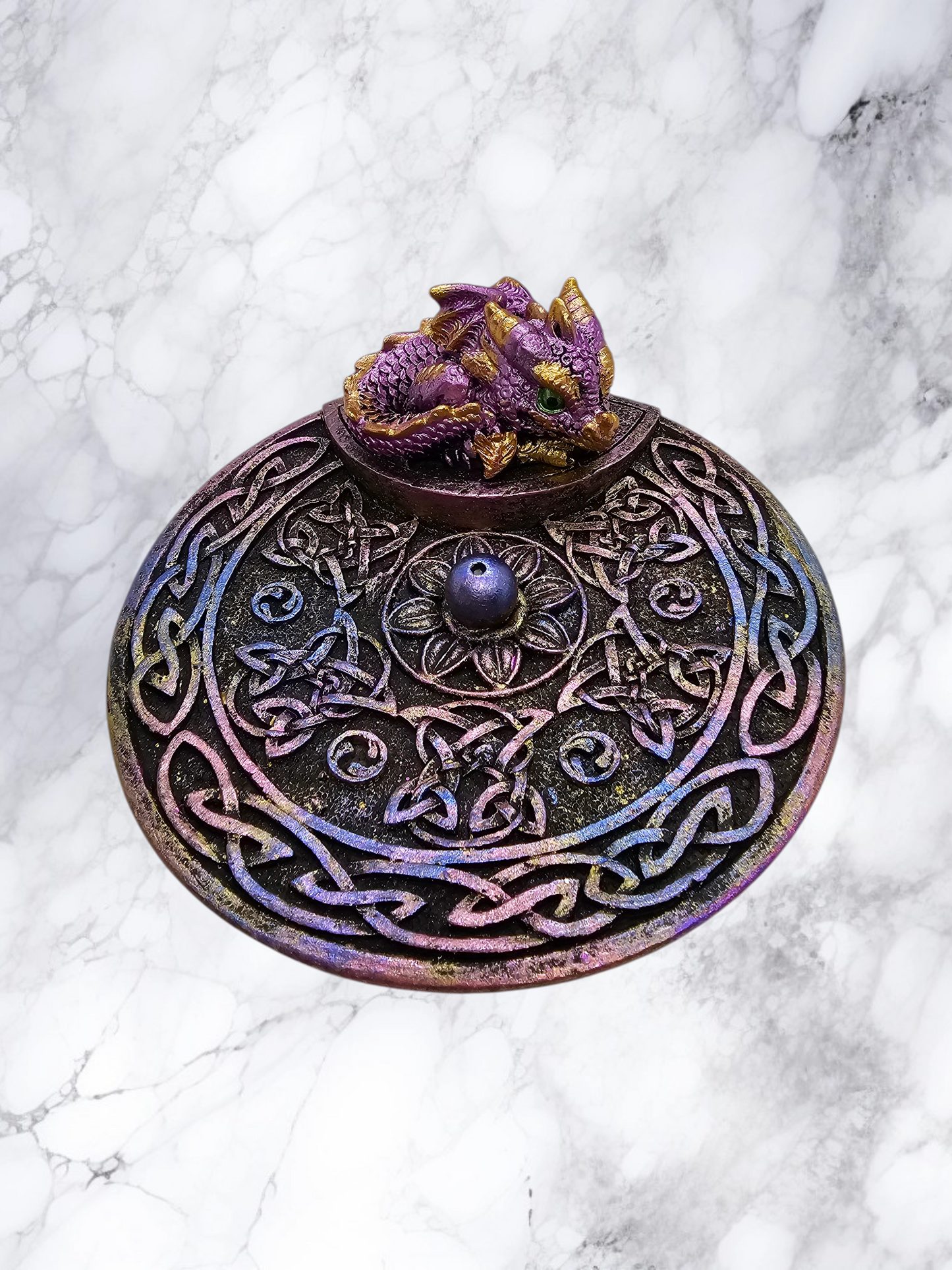 Purple Dragon Ash Catcher - Back in Stock