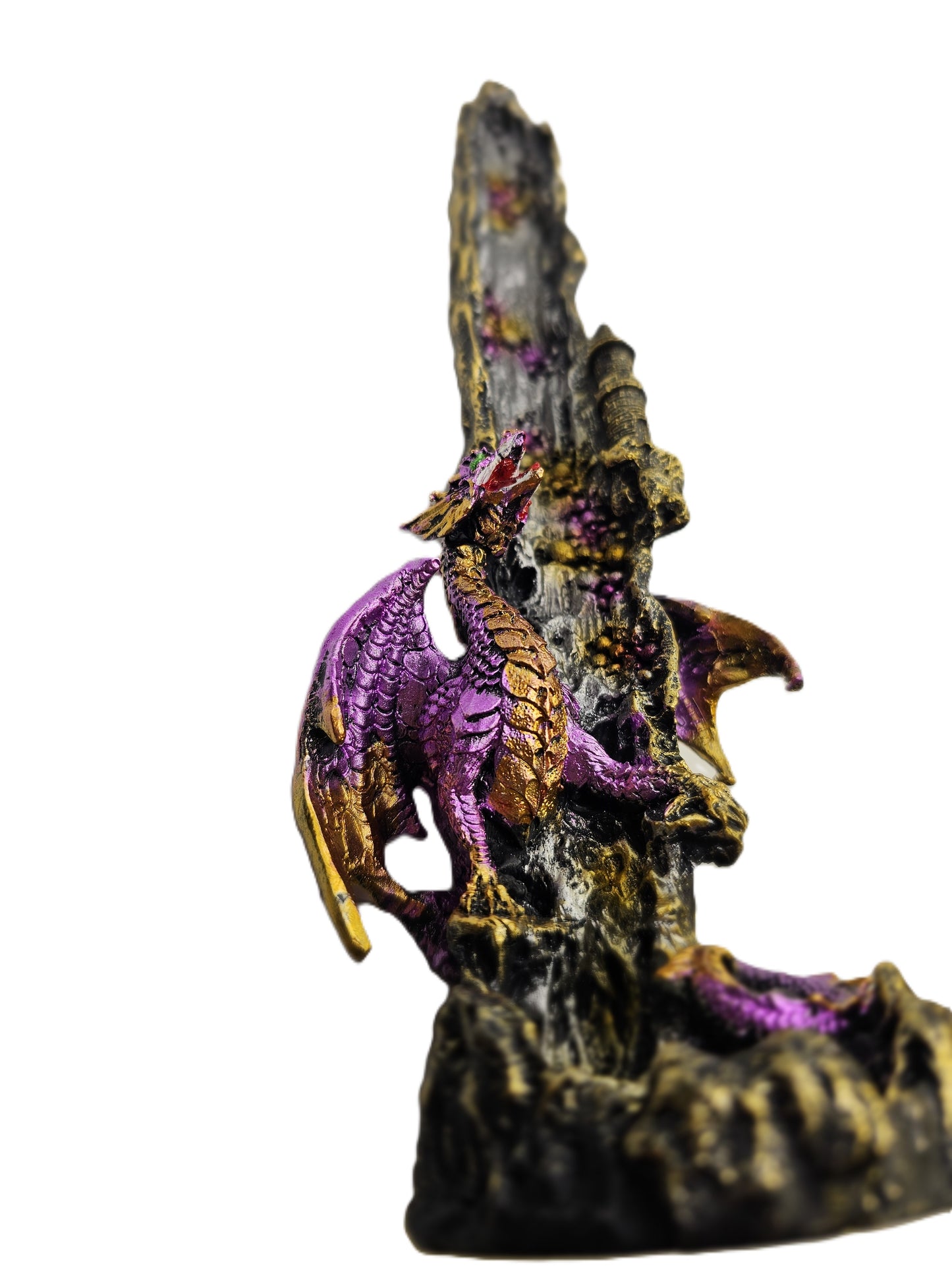 Purple Dragon Upright Ash Catcher