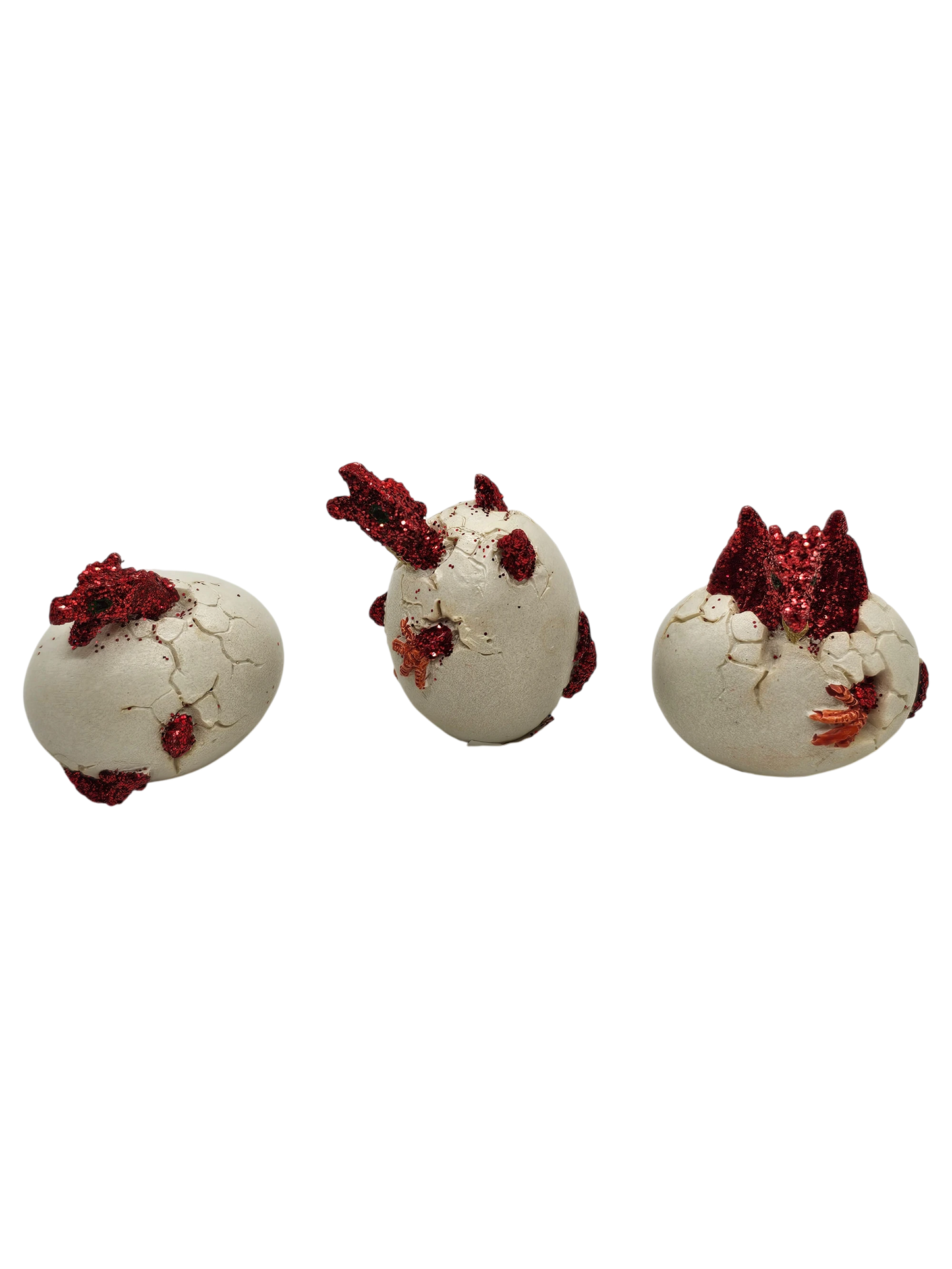 Baby Dragon Egg World Figurines Set of 3