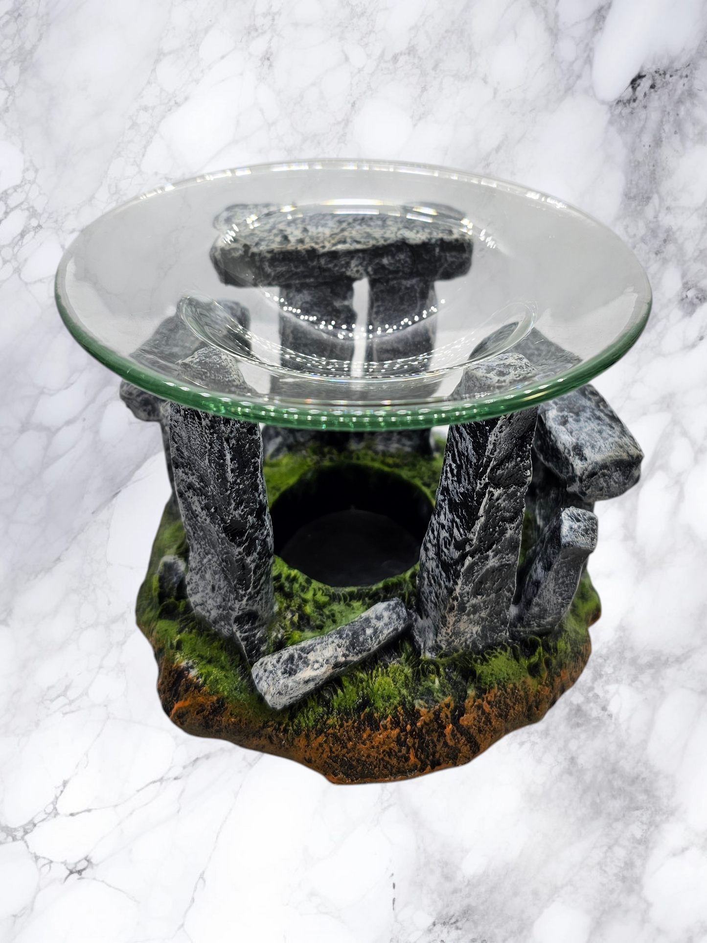 New Arrival - Stonehenge Oil Burner with Glass Dish