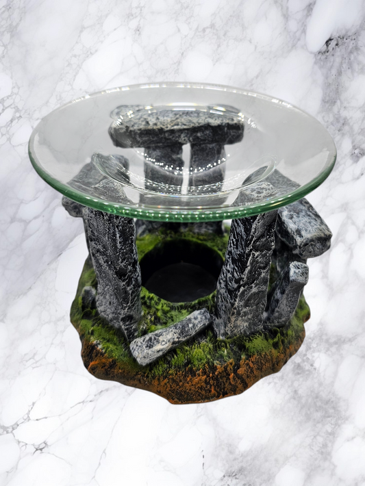 New Arrival - Stonehenge Oil Burner with Glass Dish