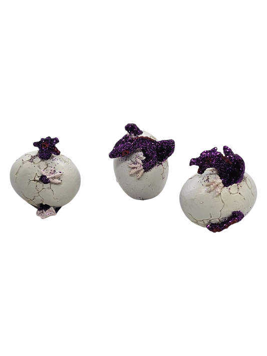Baby Dragon Egg World Figurines Set of 3
